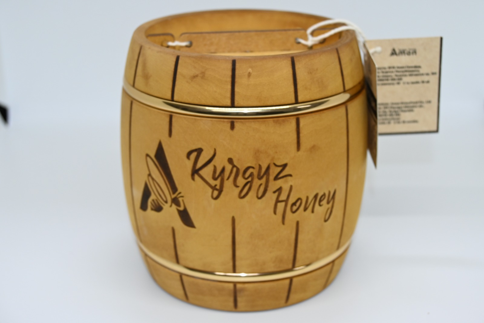 Mountain Honey — Linden Barrel — back label
