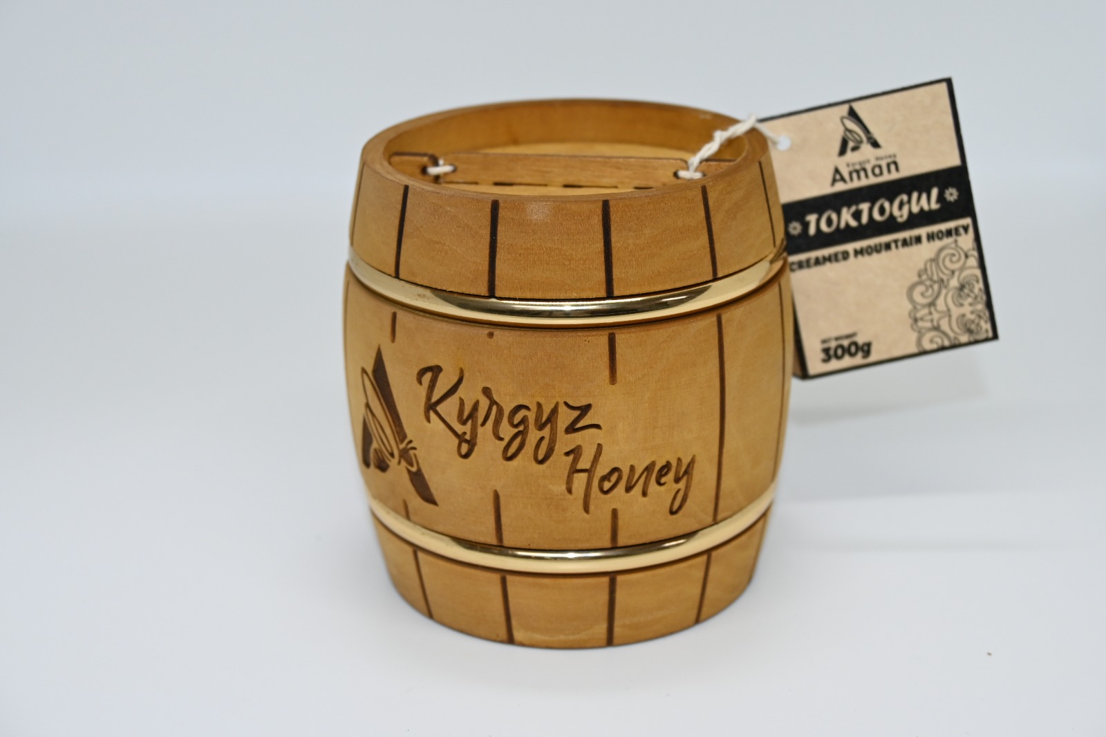 Mountain Honey — Linden Barrel — Kyrgyz Honey
